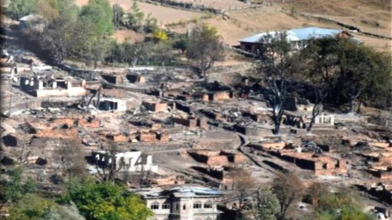 Warwan Fire Relief Distribution Report